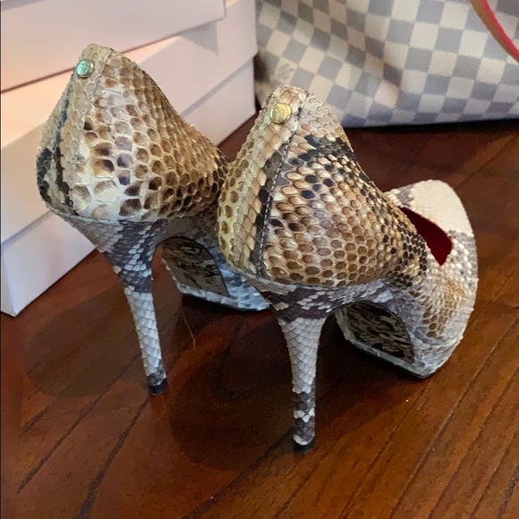 Cesare paciotti snake skin pumps - Picture 2 of 5